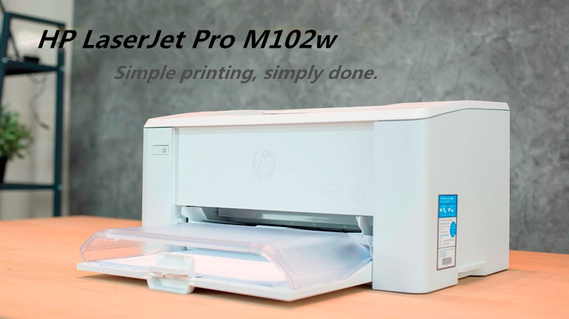 Máy in laser đen trắng HP LaserJet Pro M102w